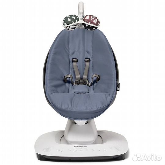 Кресло-качалка 4moms MamaRoo New Slate Blue