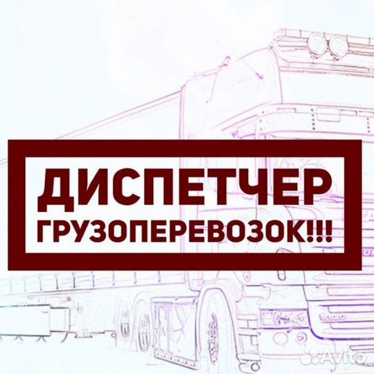 Водитель с личным грузовым авто от 2т на межгород