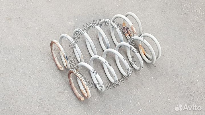 Пружины задние на Дэу Матиз. Разбор