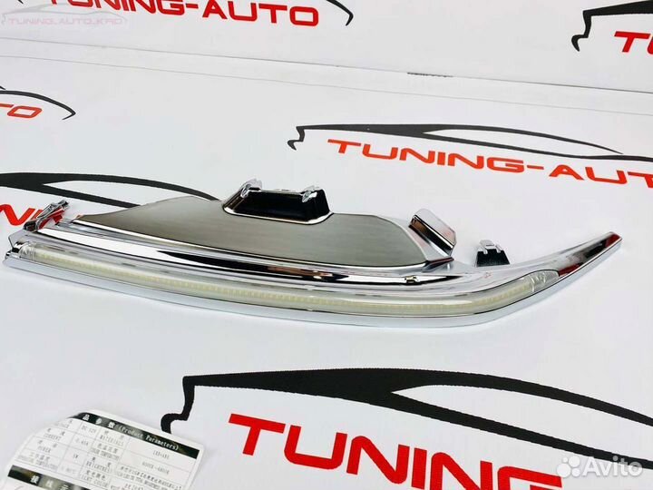 Ресницы фар Toyota Camry 55 LED W8582