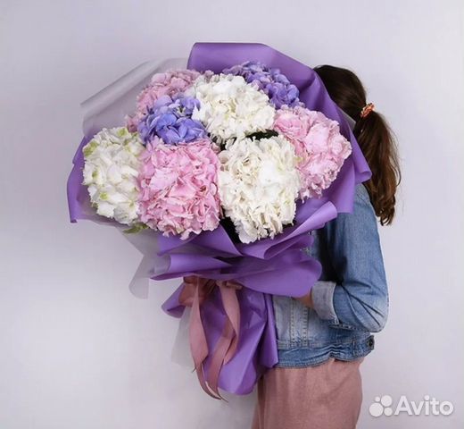 Гортензии цветы букеты
