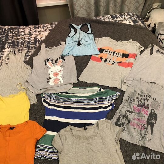 Лот 10 футболок: тиранова, mex, befree