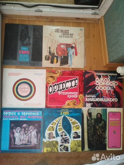 Виниловые пластинки СССР