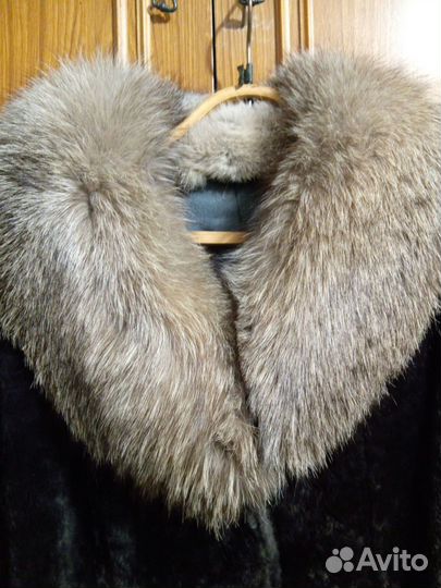Шикарная натуральная шуба, 64 размер