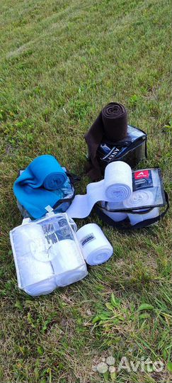 Амуниция для лошади/ватники/бинты