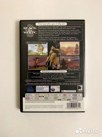 Black & White зарубежная лицензия 2001 год DVD-box