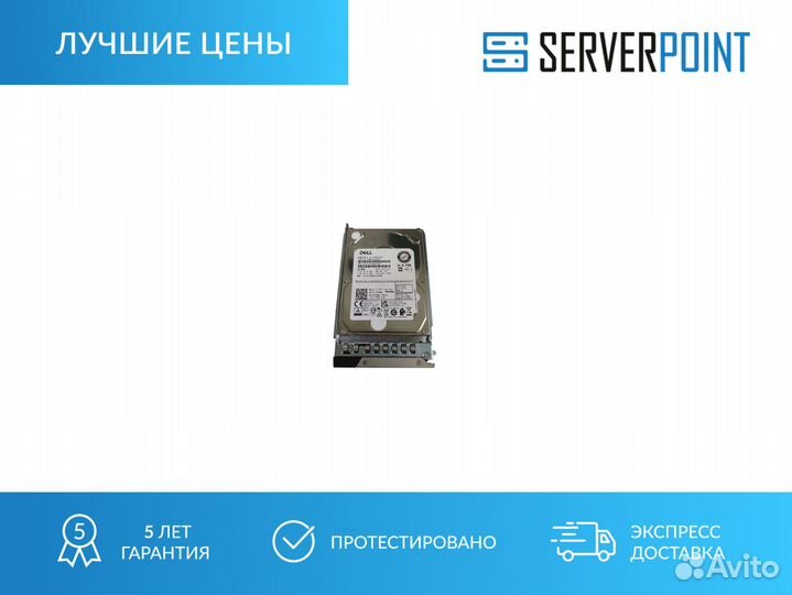 HDD Dell 2.4TB SAS 12Gbps 512e 10K 2.5 0F9NWJ F9NW