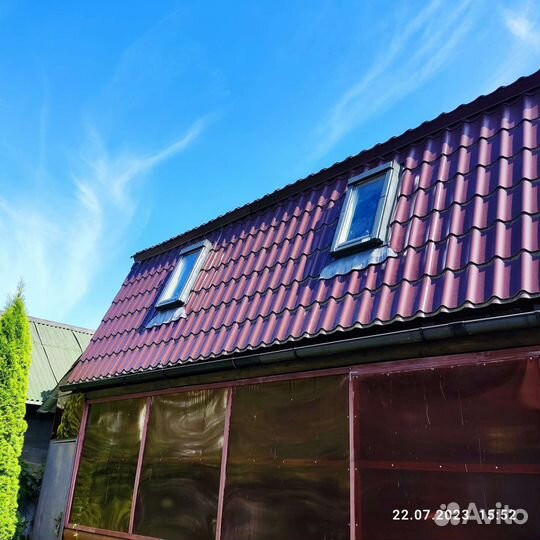 Монтаж мансардных окон