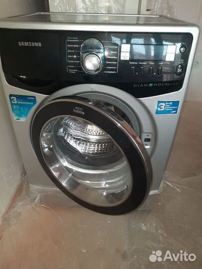 Стиральная машина Samsung WF1602YQR Eco Bubble