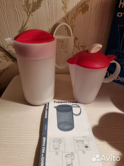 Tupperware Новый Набор Вспениватель+Сливочник Ориг