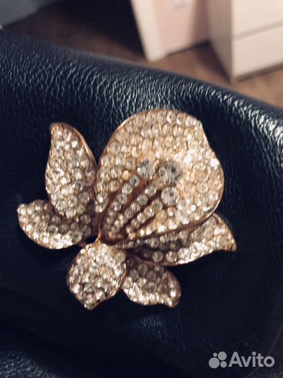 Клатч натуральная кожа черный