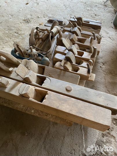 Столярный инструмент СССР (рубанки фуганки)