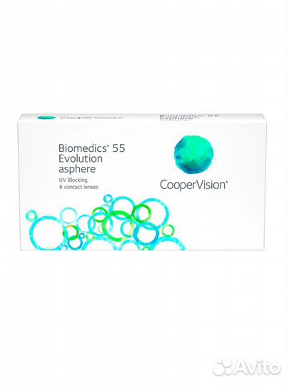 Контактные линзы CooperVision Biomedics 55