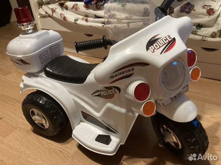 Детский мотоцикл на аккумуляторе