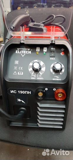 Полуавтомат сварочный Elitech ис190пн