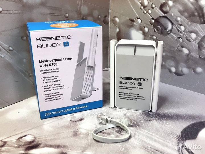 Mesh-ретранслятор сигнала Keenetic Buddy 4