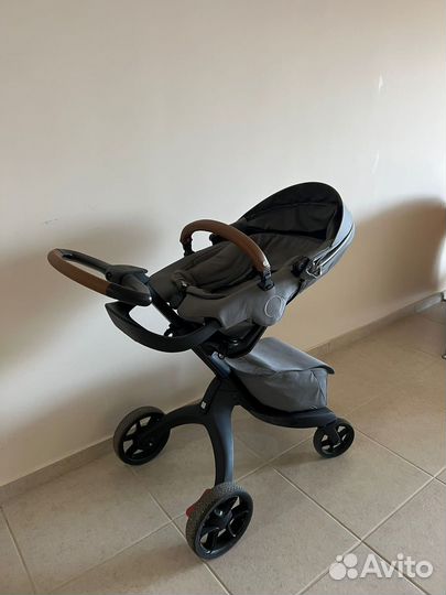 Коляска stokke xplory X серая