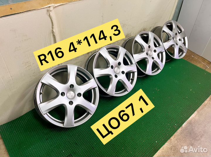 Диски R16 4*114,3 литые