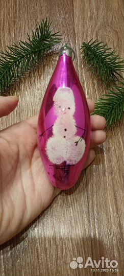 Новогодние елочные игрушки времен СССР