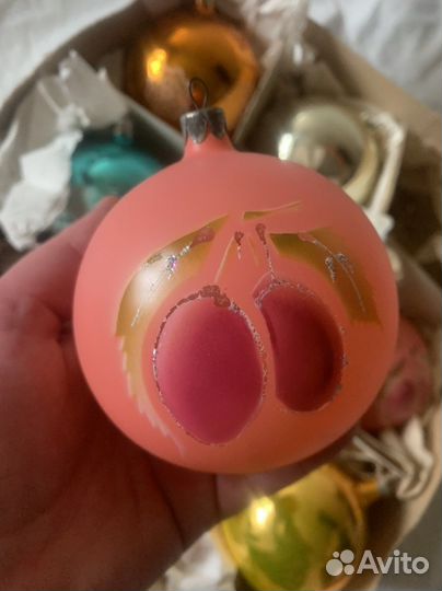 Елочные игрушки СССР