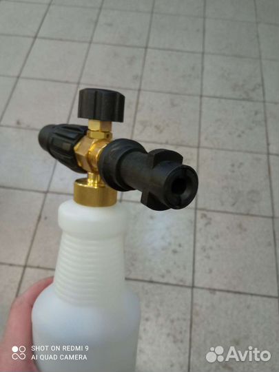 Пенная насадка на минимойку керхер