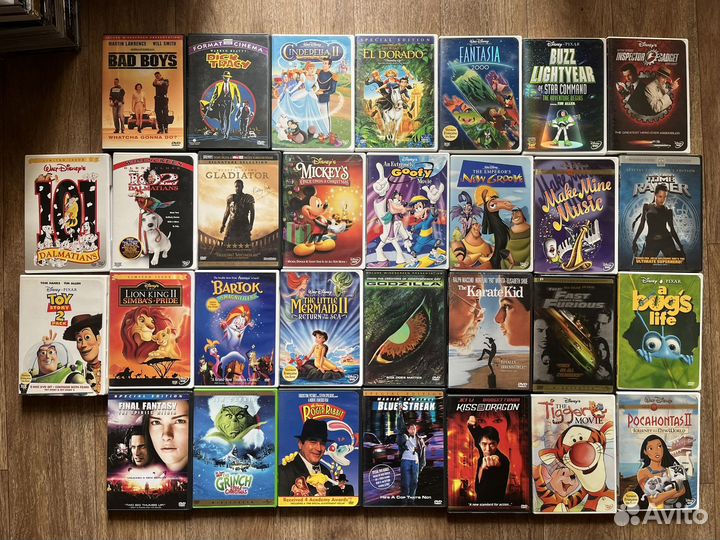 Фильмы на DVD лицензия