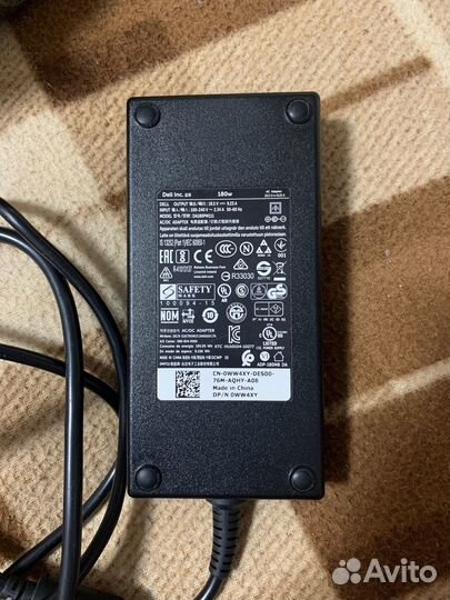 Блок питания для нотубука. Dell 19.5V da180pm111