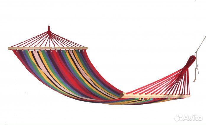Гамак тканный размер 200-120см