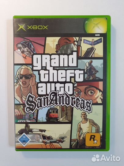 Xbox / Xbox 360 / Xbox one GTA San Andreas. Лиценз