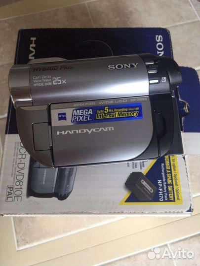 Видеокамера sony handycam