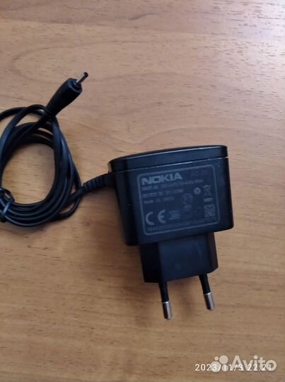 Зарядное устройство оригинал для Nokia 1202,101