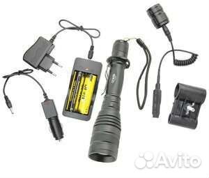 Фонарь подствольный HJ-933-P70 для охоты/светодиод