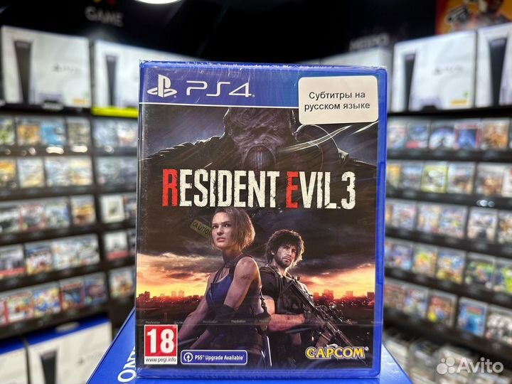 Игры для PS4: Resident Evil 3