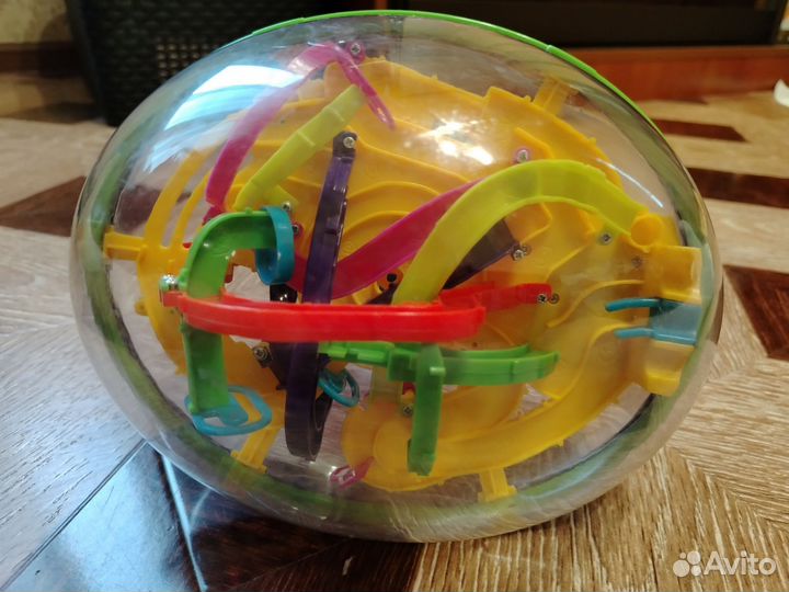 3D лабиринт. Головоломка в виде элипса