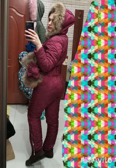 Комбинезон женский теплый