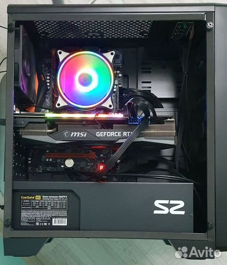 Мощный компьютер для работы и игр с RTX 3070