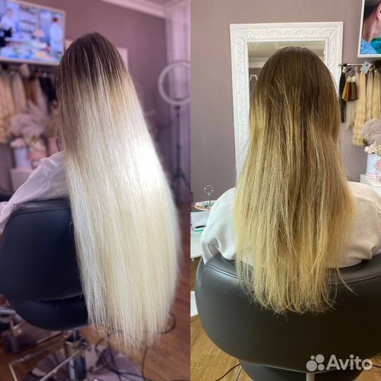 Наращивание волос