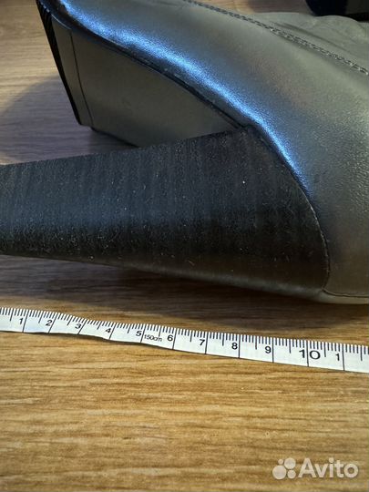 Зимние женские сапоги 38 натуральная кожа