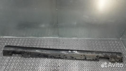 Накладка на порог mercedes benz C-class W204 (KNI1