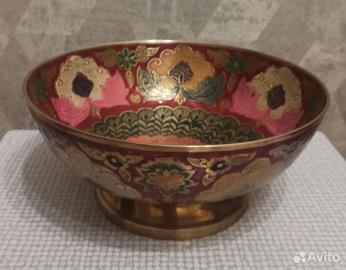 Ваза Индия латунь