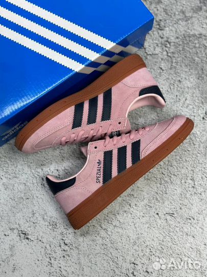 Кеды Adidas Spezial розовые арт:434