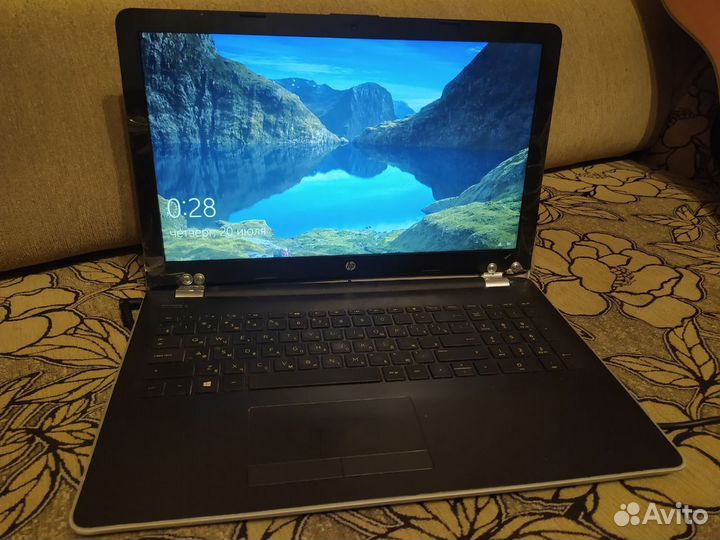 Ноутбук Hp 4 ядра x 2.5