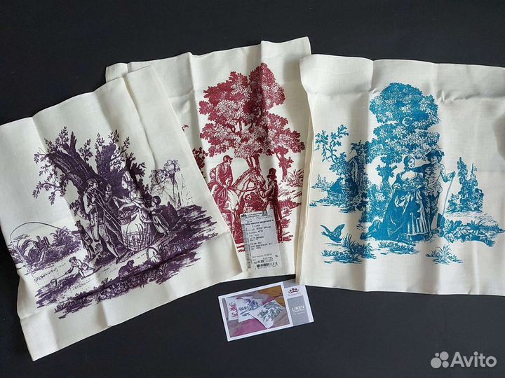 Новые декоративные наволочки 3 шт Беларуский Лён