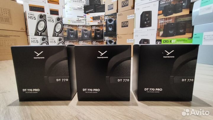 Beyerdynamic DT-770 Pro: 250 Оhm, наушники, Новые