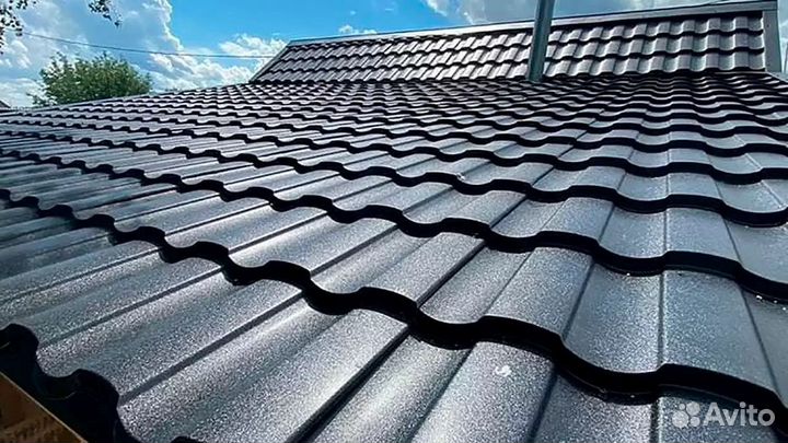 Металлочерепица шоколад