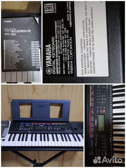 Синтезатор yamaha PSR-E263