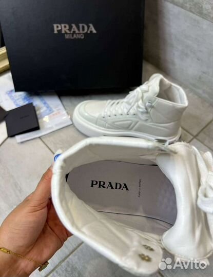 Кеды высокие Prada 36-40