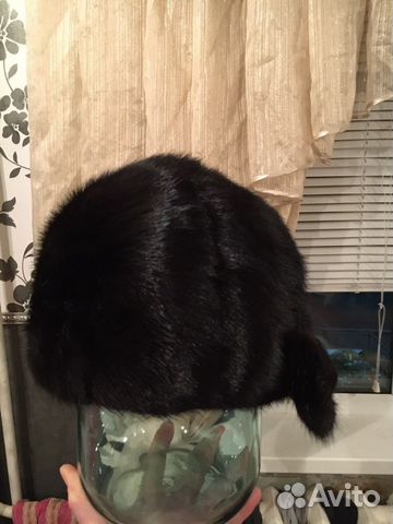 Шапка норковая женская бу