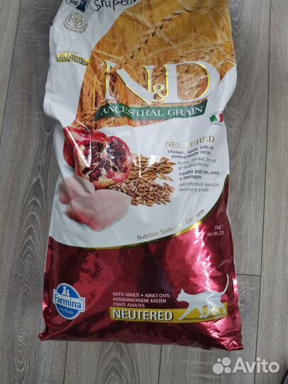 Сухой корм для кошек Farmina N&D Ancestral Grain N