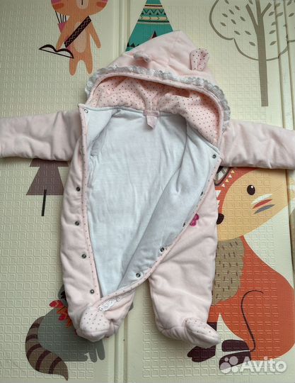 Одежда пакетом для девочки 0-6 мес